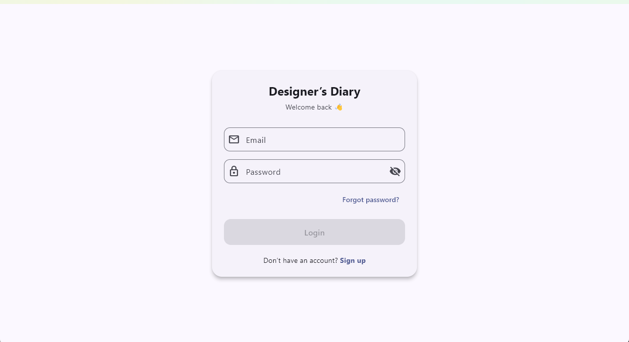 Creative Diary